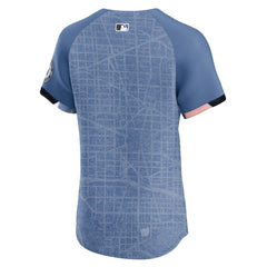 MLB Washington Nationals Nike 2025 City Connect Elite Jersey - Blue
