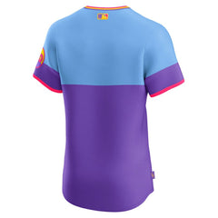 MLB Colorado Rockies Nike 2025 City Connect Elite Jersey - Purple