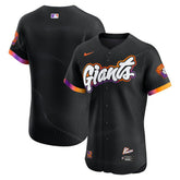 MLB San Francisco Giants Nike 2025 City Connect Elite Jersey - Anthracite