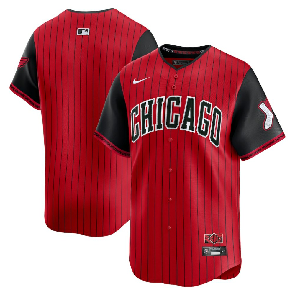 MLB Chicago White Sox Nike 2025 City Connect Limited Jersey - Red/Black