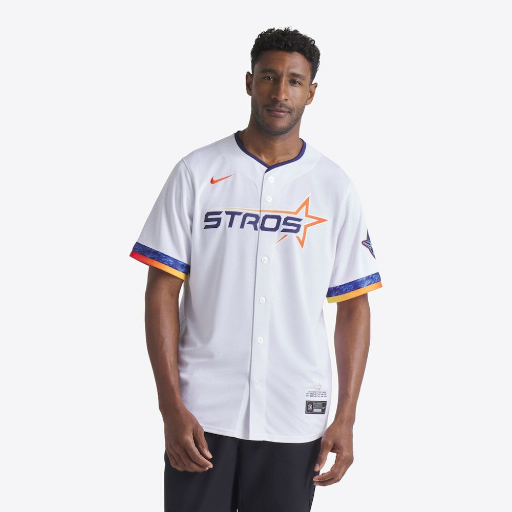 MLB Houston Astros Nike 2025 City Connect Limited Jersey - White