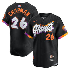 MLB Matt Chapman San Francisco Giants Nike 2025 City Connect Limited Jersey - Anthracite