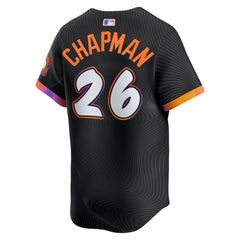 MLB Matt Chapman San Francisco Giants Nike 2025 City Connect Limited Jersey - Anthracite