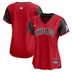 MLB Chicago White Sox Nike Women's 2025 City Connect Limited Jersey - Red/Black