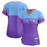 MLB Colorado Rockies Nike Women's 2025 City Connect Limited Jersey - Purple/Light Blue