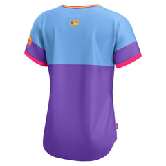 MLB Colorado Rockies Nike Women's 2025 City Connect Limited Jersey - Purple/Light Blue