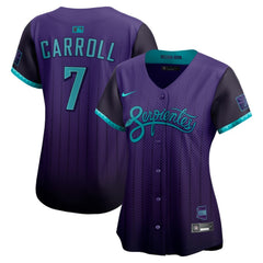 MLB Corbin Carroll Arizona Diamondbacks Nike Women's 2025 City Connect Limited Player Jersey - Purple