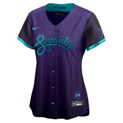 MLB Corbin Carroll Arizona Diamondbacks Nike Women's 2025 City Connect Limited Player Jersey - Purple
