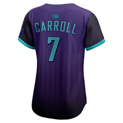 MLB Corbin Carroll Arizona Diamondbacks Nike Women's 2025 City Connect Limited Player Jersey - Purple