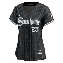 MLB Andrew Benintendi Chicago White Sox Nike Women's City Connect Limited Jersey - Black