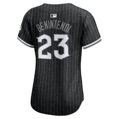 MLB Andrew Benintendi Chicago White Sox Nike Women's City Connect Limited Jersey - Black
