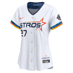 MLB Jose Altuve Houston Astros Nike Women's 2025 City Connect Limited Jersey - White