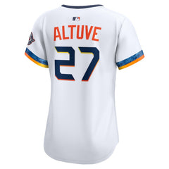 MLB Jose Altuve Houston Astros Nike Women's 2025 City Connect Limited Jersey - White