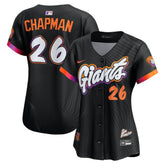 MLB Matt Chapman San Francisco Giants Nike Women's 2025 City Connect Limited Jersey - Anthracite