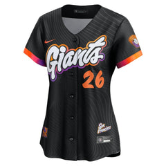 MLB Matt Chapman San Francisco Giants Nike Women's 2025 City Connect Limited Jersey - Anthracite