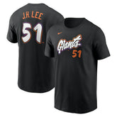 Jung Hoo Lee San Francisco Giants Nike 2025 City Connect Fuse Name & Number T-Shirt - Anthracite T-shirts