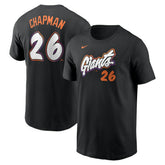 Matt Chapman San Francisco Giants Nike 2025 City Connect Fuse Name & Number T-Shirt - Anthracite T-shirts