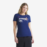 Yordan Alvarez Houston Astros Nike Women's 2025 City Connect Fuse Name & Number T-Shirt - Navy T-shirts