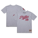 Darren Daulton Philadelphia Phillies Mitchell & Ness Cooperstown Collection Player T-Shirt - Heather Gray T-shirts