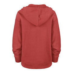 San Francisco 49ers '47 Women's Plus Size Clarity Kennedy Pullover Hoodie Scarlet