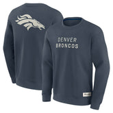 Denver Broncos Elements Future Ground Lettering Pullover Sweatshirt Navy