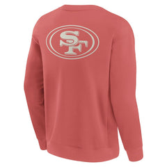 San Francisco 49ers Elements Future Ground Lettering Pullover Sweatshirt Red