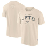 New York Jets Elements Weathered Tonal Future Ground T-Shirt Cream