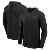 Kansas City Chiefs Front Office Power Mono Long Sleeve Hoodie T-Shirt Black