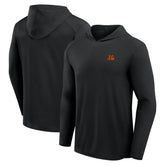 Cincinnati Bengals Front Office Power Mono Long Sleeve Hoodie T-Shirt Black