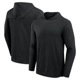 Detroit Lions Front Office Power Mono Long Sleeve Hoodie T-Shirt Black