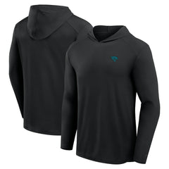 Jacksonville Jaguars Front Office Power Mono Long Sleeve Hoodie T-Shirt Black
