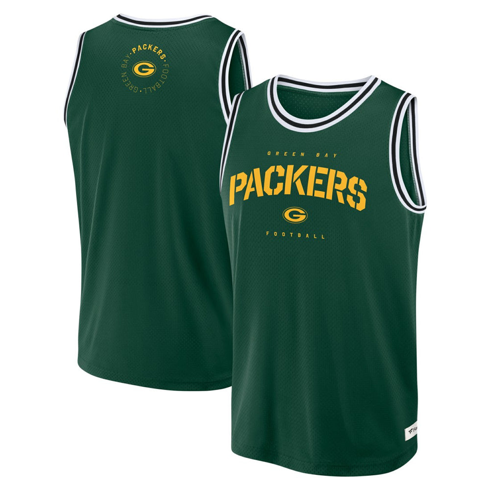 NFL Green Bay Packers Elements Future Ground Jersey Tank Top - Green discount