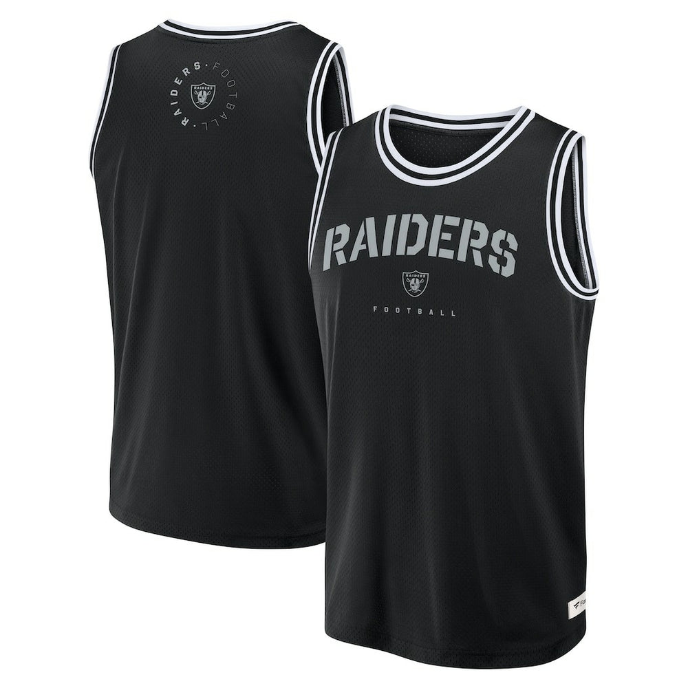 NFL Las Vegas Raiders Elements Future Ground Jersey Tank Top - Black for sale