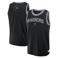 NFL Las Vegas Raiders Elements Future Ground Jersey Tank Top - Black for sale