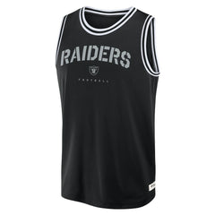 NFL Las Vegas Raiders Elements Future Ground Jersey Tank Top - Black for sale