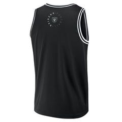 NFL Las Vegas Raiders Elements Future Ground Jersey Tank Top - Black for sale