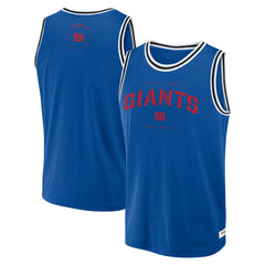 NFL New York Giants Elements Future Ground Jersey Tank Top - Royal discount