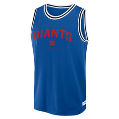 NFL New York Giants Elements Future Ground Jersey Tank Top - Royal discount