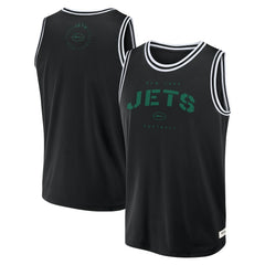 NFL New York Jets Elements Future Ground Jersey Tank Top - Black discount