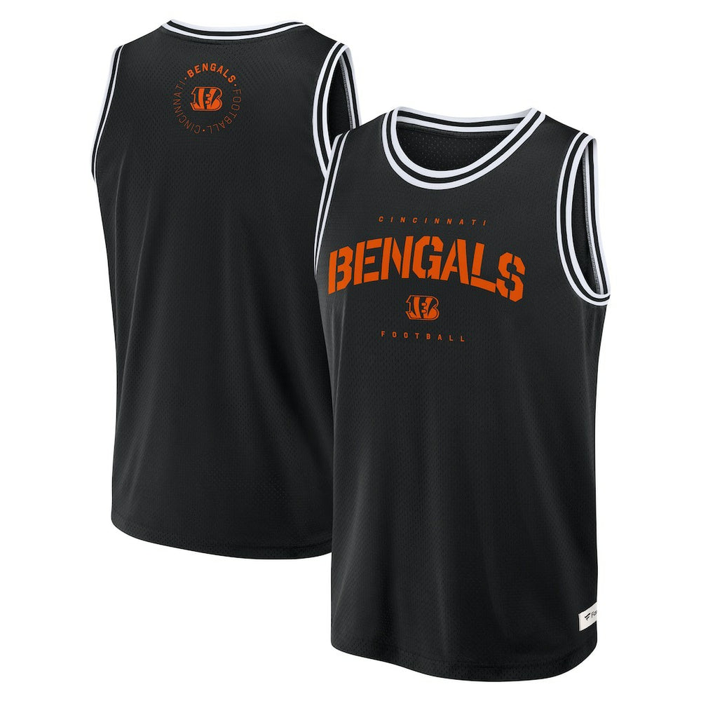 NFL Cincinnati Bengals Elements Future Ground Jersey Tank Top - Black for sale
