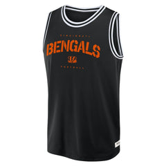 NFL Cincinnati Bengals Elements Future Ground Jersey Tank Top - Black for sale