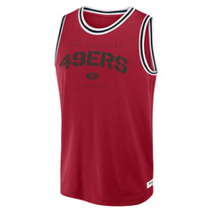 NFL San Francisco 49ers Elements Future Ground Jersey Tank Top - Scarlet cheap
