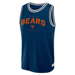 Chicago Bears Elements Future Ground Jersey Tank Top Navy