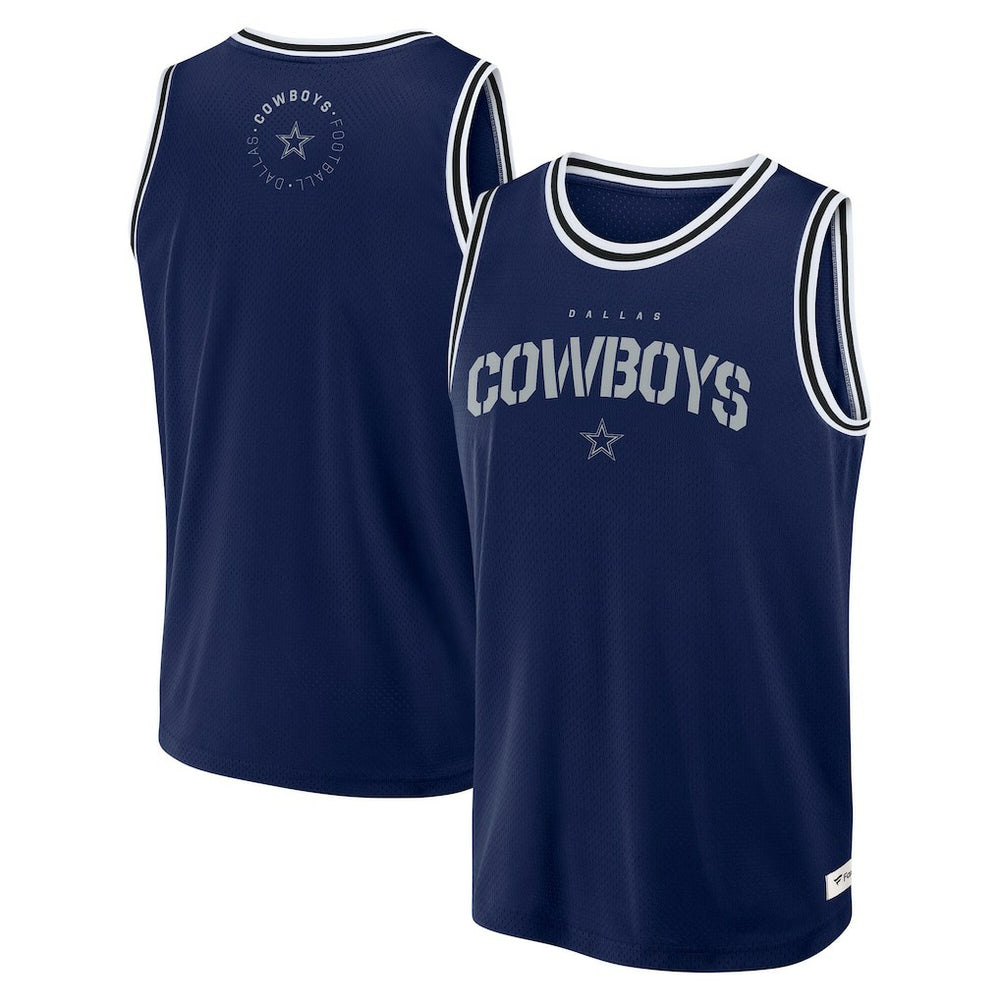 NFL Dallas Cowboys Elements Future Ground Jersey Tank Top - Navy cheap