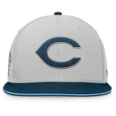 Cincinnati Reds Fanatics Knuckleball Snapback Hat - Gray Hats