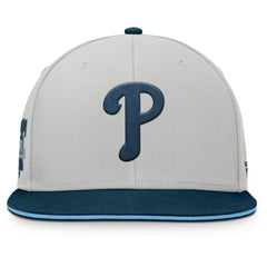 Philadelphia Phillies Fanatics Knuckleball Snapback Hat - Gray Hats