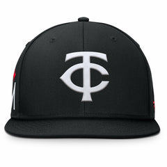 Minnesota Twins Fanatics Walk-Off Bullpen Snapback Hat - Black Hats