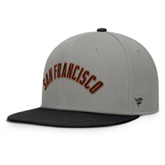 San Francisco Giants Fanatics Clubhouse Dugout Fitted Hat - Gray/Black Hats