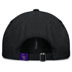 Colorado Rockies Fanatics Women's Fly Out Adjustable Hat - Black Hats