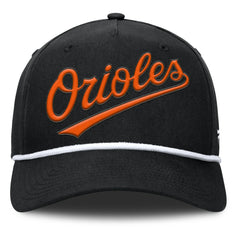 Baltimore Orioles Fanatics Clubhouse Foul Ball A-Frame Adjustable Hat - Black Hats